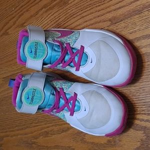 Nike basketball shoes.